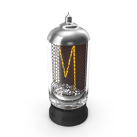 Electronics Vacuum Tube Letter M PNG & PSD Images
