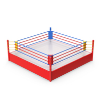 Red Boxing Ring PNG & PSD Images