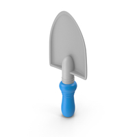 Cartoon Blue Garden Shovel PNG & PSD Images