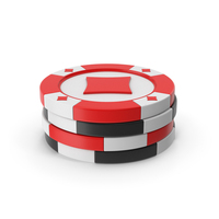 Casino Chips Stack Diamond PNG & PSD Images