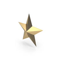 Golden Star PNG & PSD Images