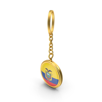 Keychain Flag Ecuador PNG & PSD Images