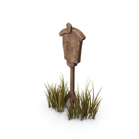 Tomb Wooden Sign PNG & PSD Images