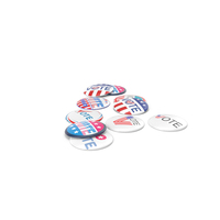Badge Group Vote Elections USA PNG & PSD Images