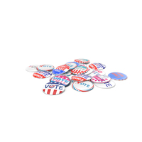 Elections Badges Vote USA PNG & PSD Images