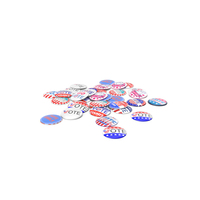 Vote Badges Election USA PNG & PSD Images