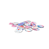 Vote Election Badges Usa group PNG & PSD Images