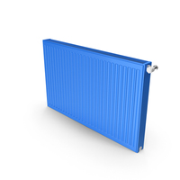 House Radiator Blue PNG & PSD Images