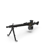 Machine Gun Black PNG & PSD Images