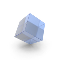 Glass Cube PNG & PSD Images