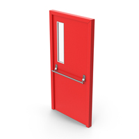 Red Exit Door PNG & PSD Images