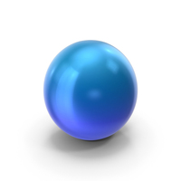 Blue Gradiant Sphear Ball Geometry PNG & PSD Images