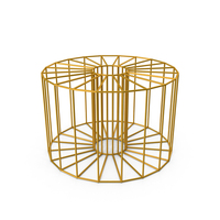 Cylinder Pipe Shape Wire Frame PNG & PSD Images