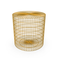 Cylinder Wire Frame Abstract PNG & PSD Images