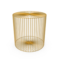 Cylindrical Wire Frame Abstract PNG & PSD Images