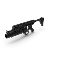 Grenade Launcher 05 Black PNG & PSD Images