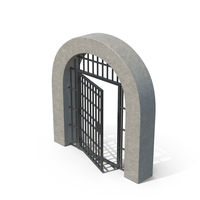 Dungeon Door Opened PNG & PSD Images