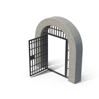 Opened Dungeon Entrance PNG & PSD Images