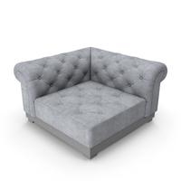 Cushy Roll Arm Sectional Corner PNG & PSD Images