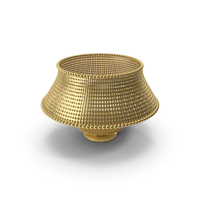 Apple Fruits Colander Icon Gold PNG & PSD Images