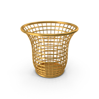 Wash Bucket For Clothes Icon Gold PNG & PSD Images