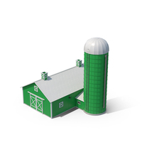 Farm Barn Silo PNG & PSD Images