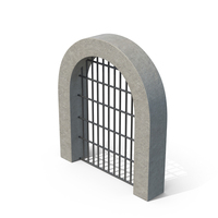 Dungeon Gate PNG & PSD Images