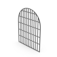 Metal Dungeon Gate PNG & PSD Images