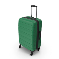 Travel Suitcase Green PNG & PSD Images