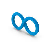 Fur Infinity Blue PNG & PSD Images
