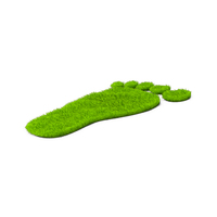 Grass Footprint PNG & PSD Images