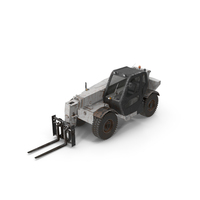 Used Telescopic Handler Forklift PNG & PSD Images