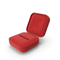 Open Red Ring Box PNG & PSD Images