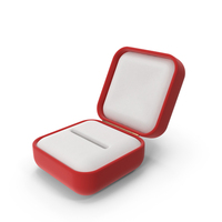 Open Red Ring Box PNG & PSD Images