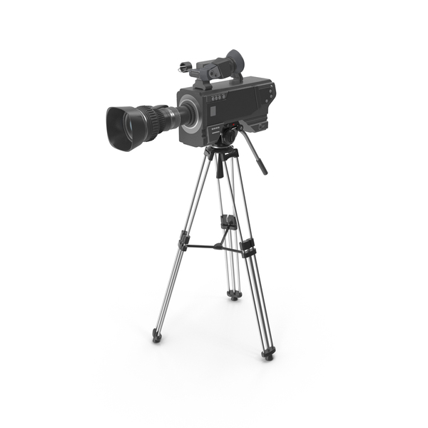 Studio Camera On Tripod PNG & PSD Images