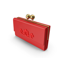 Red Women Wallet PNG & PSD Images