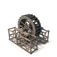 Water Mill PNG & PSD Images