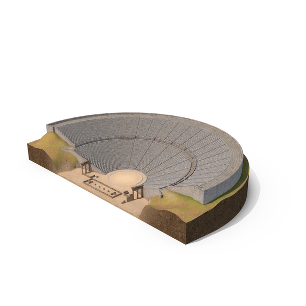 Ancient Amphitheater Of Epidaurus PNG & PSD Images