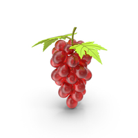 Cartoon Red Grape PNG & PSD Images