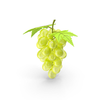 Cartoon White Grape PNG & PSD Images