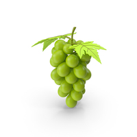 Cartoon Green Grape PNG & PSD Images
