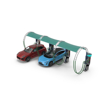 Luxury Vehicles On Car Wash With Vacuum Cleaner PNG & PSD Images