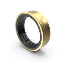 Samsung Galaxy Ring Titanium Gold PNG & PSD Images