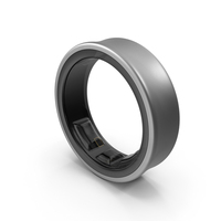 Samsung Galaxy Ring Titanium Silver PNG & PSD Images