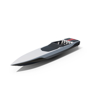 Speedboat Grey PNG & PSD Images