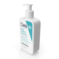 CeraVe Cleanser Dispenser Bottle 236 Ml Aquamarine PNG & PSD Images