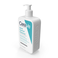 CeraVe Cleanser Dispenser Bottle 473 Ml Aquamarine PNG & PSD Images