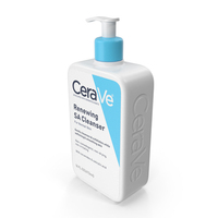 CeraVe Cleanser Dispenser Bottle 473 Ml Blue PNG & PSD Images