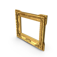 Classic Ornate Picture Frame PNG & PSD Images
