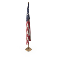 Indoor American Flag PNG & PSD Images